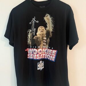 Gildan Black Star Wars Chewbacca Tee